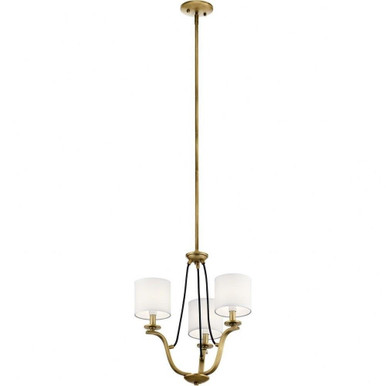 Thisbe 3 Light Small Chandelier by Kichler - 43531NBR