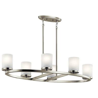 Daimlen 6 Light Medium Chandelier by Kichler - 44038ni