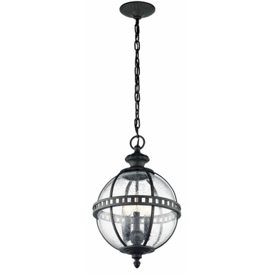 Halleron 3 Light Mini Outdoor Ceiling Light by Kichler - 49603ld