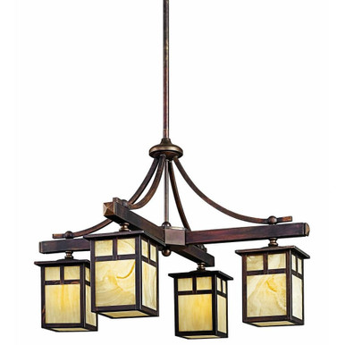 Alameda 4 Light Medium Outdoor Ceiling Light by Kichler - 49091cv