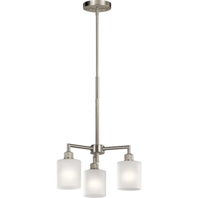 Lynn Haven 3 Light Small Chandelier by Kichler - 52282ni