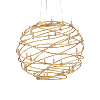 Franchette 26 Light Oversized Chandelier by Currey Company - 9000-0548