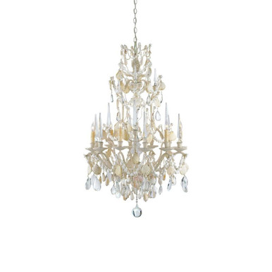Buttermere 6 Light Large Chandelier by Currey Company - 9162