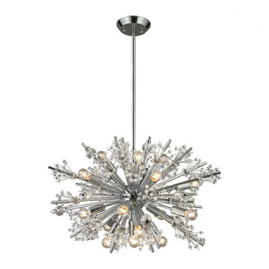 Starburst 19 Light Medium Sputnik Chandelier by ELK Home - 11751/19