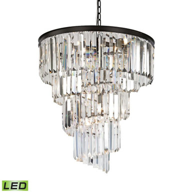 Palacial 9 Light Medium LED Chandelier by ELK Home - 14218/9-LED