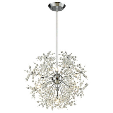 Snowburst 7 Light Small Chandelier by ELK Home - 11893/7