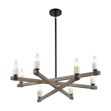 Stone Manor 8 Light Large Chandelier by ELK Home - 15466/8