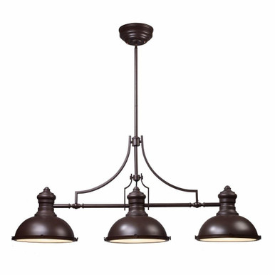 Chadwick 3 Light Oversized Linear Chandelier by ELK Home - 66135-3