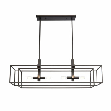 Kinsley 8 Light Oversized Linear Chandelier by ELK Home - 66286/8