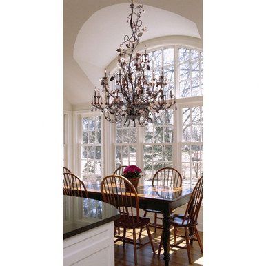 Cristallo Fiore - Eighteen Light Chandelier - 85004