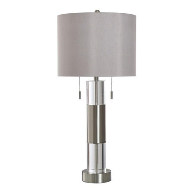 2 Light Table Lamp 35 Inches Tall and 16 Inches Wide by Stylecraft - L334498DS