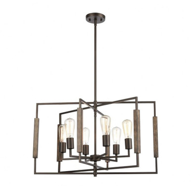 Zinger 6 Light Large Chandelier by ELK Home - 75162/6