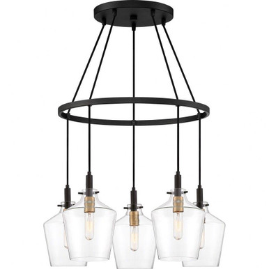 June 5 Light Medium Chandelier by Quoizel - JUN5005EK
