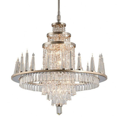 Illusion 10 Light Oversized Chandelier by Corbett - 170-010