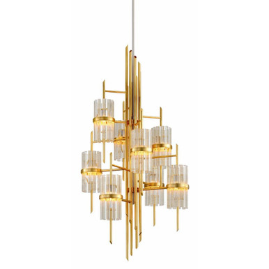 Symphony 8 Light Large Chandelier by Corbett - 257-78