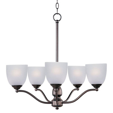 Stefan 5 Light Medium Chandelier by Maxim 10065FTSN - 10065FT