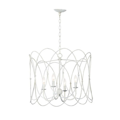 Trellis 4 Light Small Chandelier by Maxim - 27594WWT