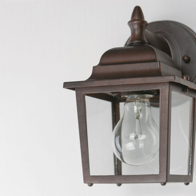 Cast 1 Light Outdoor Wall Lantern 8.5 Inch Tall by Maxim - 1025
