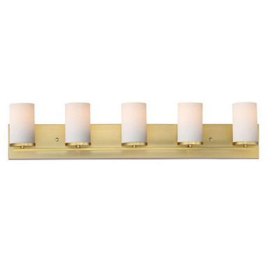 Lateral 5 Light Vanity Fixture by Maxim - 10285SWSBR