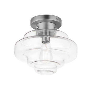Harbor 1 Light 12 Inch Wide Flush Mount by Maxim - 11120