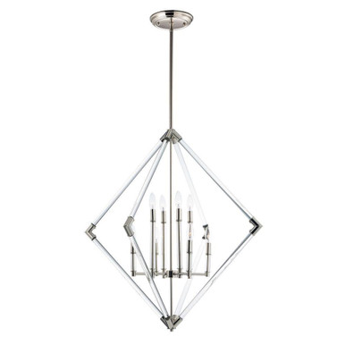 Lucent 8 Light Oversized Pendant by Maxim - 16106CLPN