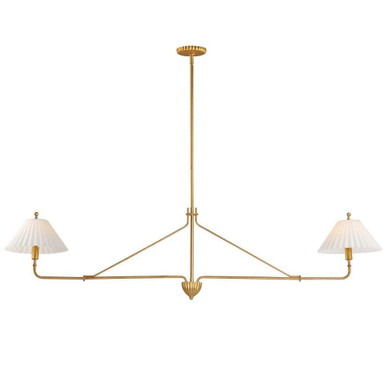 Kismet 2 Light Linear Small Pendant by Maxim - 18312SWGL
