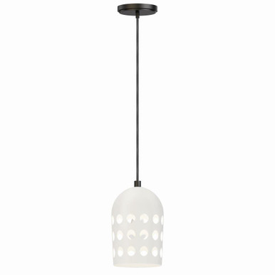 Dottie 1 Light Small Pendant by Maxim - 21242WTBK