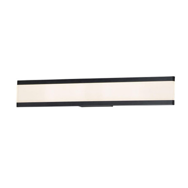 Visor 2 Light Bath Vanity 30 Inches by 4.75 inches high by Maxim  - 24756FTBK