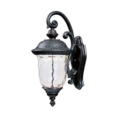 Carriage House 8W 1 LED Light Wall Sconce 20 Inch tall by Maxim - 55496WGOB