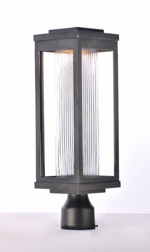 Salon 12W 1 LED Outdoor Post Mount 6 Inches by 19.5 inches high by Maxim - 55900