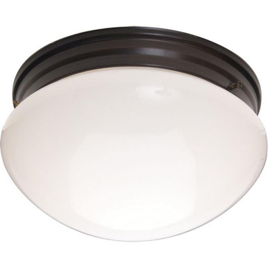 Essentials 588X 2 Light 9 Inch Wide Transitional Flush Mount by Maxim - 5881WTOI