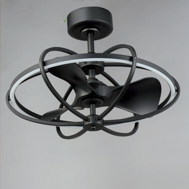 Corona 27.5 Inch 30W 1 LED WiFi enabled Fandelight by Maxim - 61002