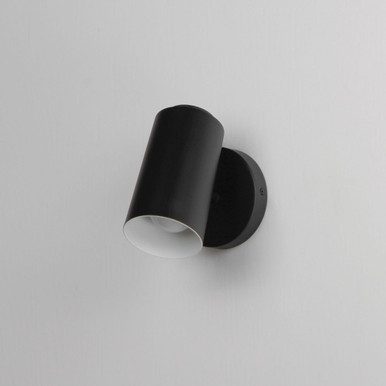 Spot Light 9W 1 LED Cylinder Outdoor Wall Lantern by Maxim - 62001