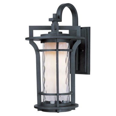 Oakville 9W 1 LED Outdoor Wall Lantern 17.5 Inch Tall by Maxim - 65785WGBO