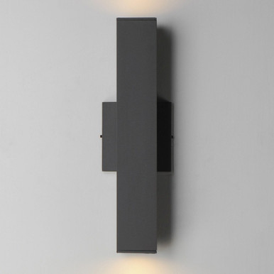 Culvert 14W 2 LED Light Outdoor Wall Lantern 15 Inch Tall by Maxim - 86423