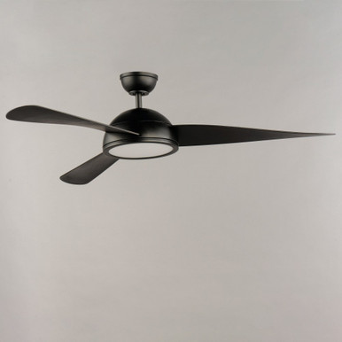Cupola 52 Inch 3 Blade Ceiling Fan with Light Kit by Maxim - 88801-52