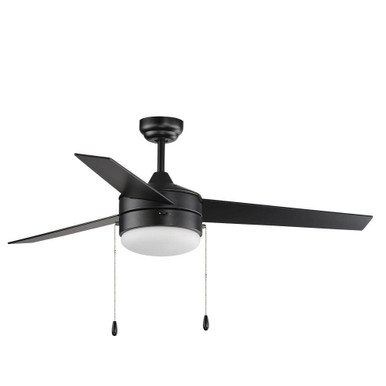 Trio 3 Blade Hugger Ceiling Fan 19 Inches Tall and 52 Inches Wide by Maxim  - 89906FT