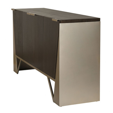 Axall - 4 Door Credenza Cabinet-34 Inches Tall and 60 Inches Wide - NWF27093DS