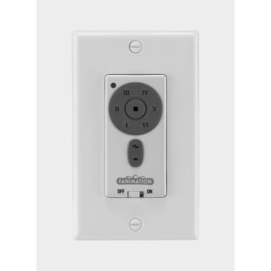 6 Speed Rev DC Motor Fan Light Wall Control by Fanimation - TW42