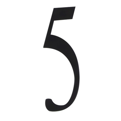 Surface Mount Address Plaque Number 5 by Craftmade - AP-5-FB