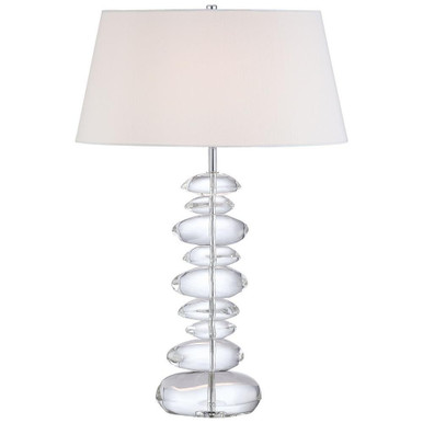 Portables One Light Table Lamp 13 Inches by 29.5 x George Kovacs - P725-077