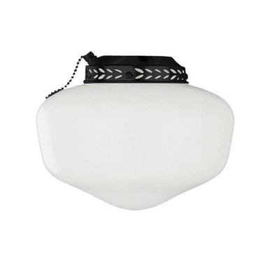 Universal 9W 1 LED Schoolhouse Light Kit by Craftmade - ELK1MBK-W