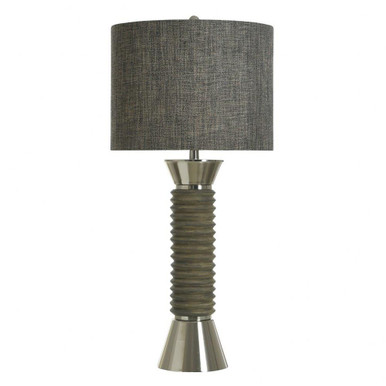 Ridgeland 1 Light Table Lamp 34.75 x 16 Inches by Stylecraft - NWL334049DS