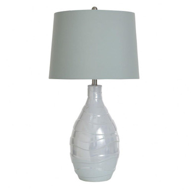 Pearlescent 1 Light Table Lamp 33 x 17 Inches by Stylecraft - NWL334771DS