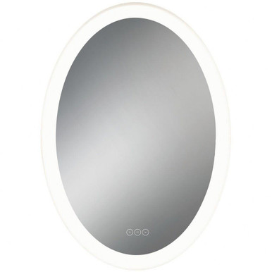 Odessa 31W 1 LED Oval Mirror 35 Inch Tall and 25 Inch Wide by Eurofase - 48110-013