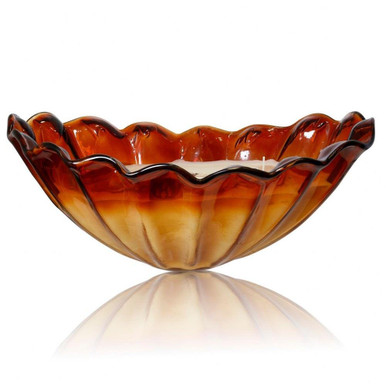 Firenze 20 Inch Glass with Candle In Modern by Stylecraft - AIT10041DS