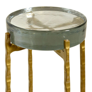 Jolly Rancher Disk Top Drink Table 23 Inch H and 9 Inch W by Stylecraft - ISF2628