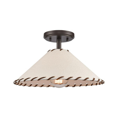 Marion 1 Light 14 Inch Wide Semi Flush Mount by ELK Home - 90270/1