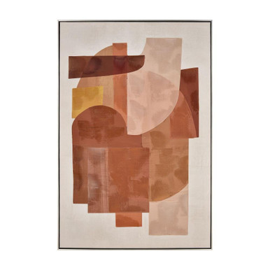 Ochre 48.25 Inch Abstract Wall Art In Contemporary Style by Elk Home - S0016-11340