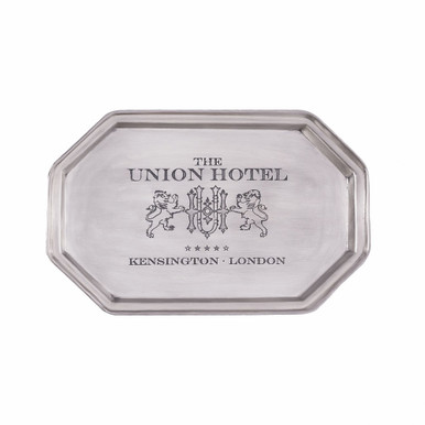 Union  - Hotel Tray In Traditional Style-0.7 Inches Tall and 7.5 Inches Wide - TRAY090